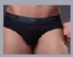 Мужские модные плавки Jolidon Uomo N245 темно-синий (navy)