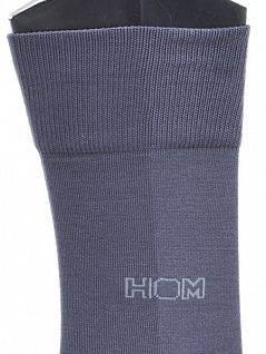 Мужской комплект носков (3 пары) черного и серого цвета HOM 05292c01