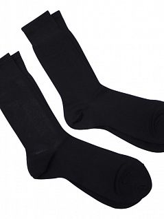 Однотонные мужские носки черного цвета TUCHÉ LEG WEAR FBA401c026