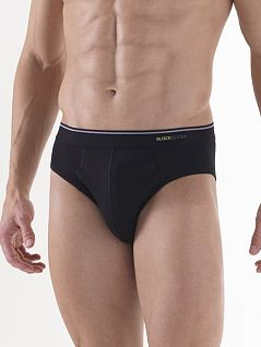 Классические мужские трусы брифы черного цвета BlackSpade TENDER COTTON b9232 Black