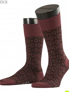Носки из хлопка с 3D эффектом Falke 13348 Blackjack SO Бордовый