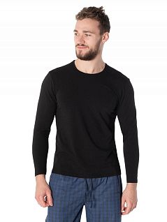 Мягкая футболка из эластичного хлопка Cacharel LT1333 Cacharel черный распродажа
