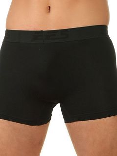 Облегающие боксеры на средней посадке черного цвета Underwear RTE50101-01