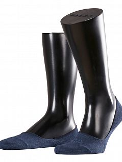 Удобные мужские подследники синего цвета Falke 14625 Family Step (муж.) Синий 6490