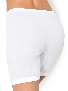 Панталоны из тонкого хлопкового трикотажа белоснежного оттенка Nina Von 77210111c100