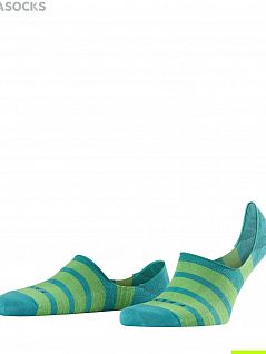 Мягкие носки с усиленными зонами Falke 13383 Even Stripe IN Зеленый