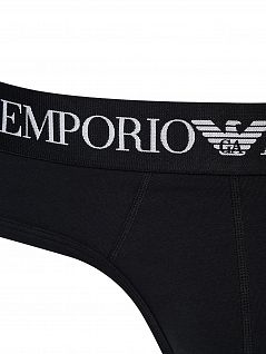 Эластичные брифы на плоских швах не натирают кожу EMPORIO ARMANI 111285цц729армани Черный 20