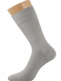 Мужские носки сеточкой из хлопка Griff JSB35 CLASSIC сетка (5 пар) grigio grf