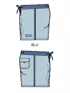 Шорты практичного пошива Nautica 718453_7 синий (blu)