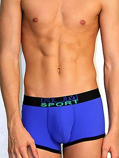 Мягкие трусы синего цвета HOM 01529cB9