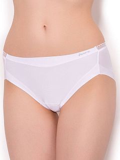 Женские слипы из ультратонкой матовой микрофибры белого цвета Janira 31672c001