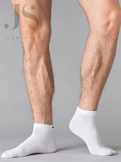 Хлопковые носки с трендовыми надписями на резинке OMSA JSFREE STYLE 605 (5 пар) bianco