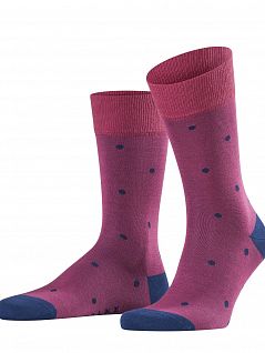 Мягкие носки с узором FALKE 13269 Dot SO Бордовый