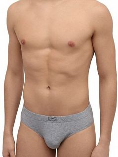 Легкие брифы из тонкого шелковистого модала светло-серого цвета Ermenegildo Zegna N3L611390c052