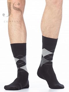 Эластичные носки с меланжевым эффектом Giulia JSCOMFORT MELANGE 02 (5 пар) nero