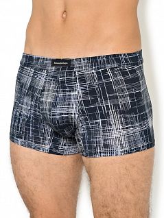 Боксеры из шелковистой ткани с абстрактным принтом Ermenegildo Zegna н3лц60620ез Черный