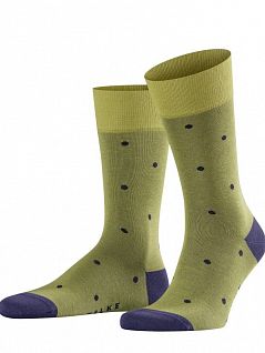 Мягкие носки из хлопка Falke 13269 Dot SO Светлый-зеленый 7126