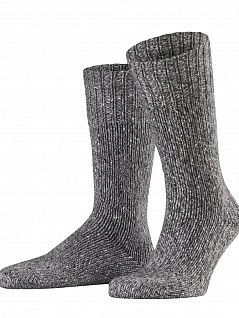 Теплые мужские носки FALKE 13385 Earth SO (муж.) Серый 3210