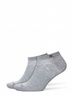 Набор носков с классическим рисунком Аргайл Burlington 21052 Everyday 2-Pack (муж.) (2шт.) Серый (3400)
