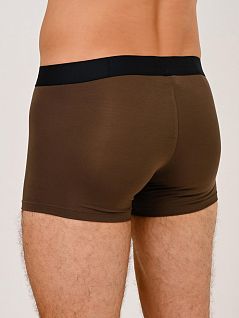 Шелковистые боксеры на широкой резинке коричневого цвета Zimmerli 7001343c178