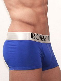 Синие мужские трусы с широкой резинкой Romeo Rossi Heaps R00003 распродажа