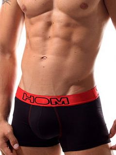 Мужские черные хипсы с красным поясом HOM Safe Love 79593cM014