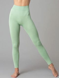 Мягкие леггинсы по бесшовной технологии GIULIA JSLEGGINGS 01 grayed jade gul