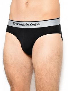 Влагоотталкивающие слипы из тонкой ткани Ermenegildo Zegna н3л610860ез Черный