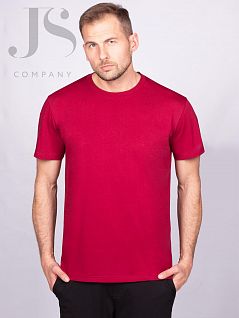 Яркая футболка из 100% хлопка Oxouno JSOXO 0321 KULIR 01 рубиновый oxo
