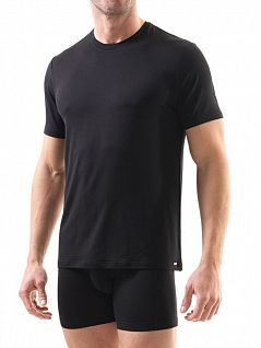 Полуприталенная мужская футболка черного цвета BlackSpade SILVER b9306 черный распродажа