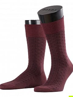 Удобные шерстянные носки Falke 13345 Sens.Speckl. SO Бордовый