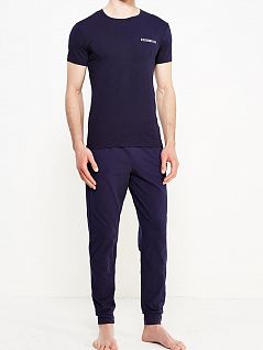 Комплект футболок с круглым вырезом горловины (2шт) Bikkembergs б41308т48бикк Синий 3000
