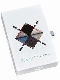 Подарочный набор из двух разных цветов (2 пары) Burlington 20599 Basic Gift Box (муж.) Темный-синий 0020