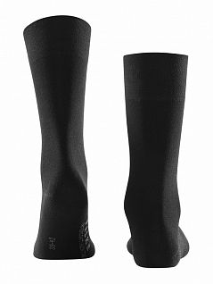 Современные носки на комфортных манжетах без давления Falke 13240 Intercont (муж.) Черный (3000)