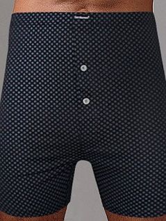 Мужские трусы в мелкий ромбик GENTELMEN DT7304гбТм Черный