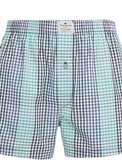 Комфортные трусы из 100% хлопка синего цвета Tom Tailor RT70374/5100