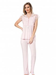 Пижама женская (розовый) Turen LT3190