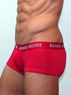 Красные мужские мини хипсы Romeo Rossi Heaps R5001-8