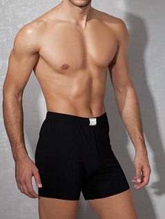 Мужские черные свободные боксеры Doreanse Cotton Collection 1505c01