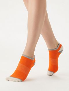 Яркие носки из тонкого хлопка Minimi JSMINI TREND 4204 (5 пар) orange min