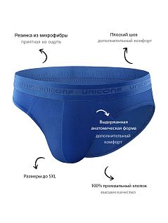 Облегающие слипы анатомического кроя Uniconf VOUniconf_PB05 Темно-Синий Темно-синий