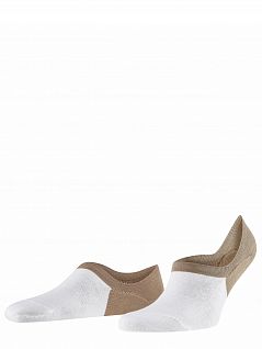 Двухцветные носки с усиленными зонами напряжения Falke 12600 Colour Blend IN (муж.) Бежевый (4171)