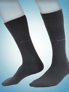 Классические мужские термоноски серого цвета II степень защиты BlackSpade Thermo b9271 серый