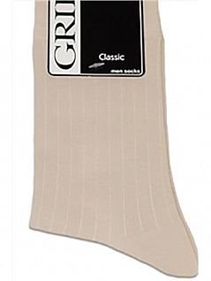 Носки с на комфортной резинке Griff JSB3 CLASSIC полоска (5 пар) beige grf