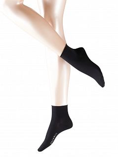 Тонкие носки с усиленными стрессовыми зонами FALKE 47539 Cotton Touch (жен.) Черный (3009)