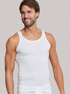 Набор маек из хлопка 100% (2шт) SCHIESSER 005121шис Белый 100
