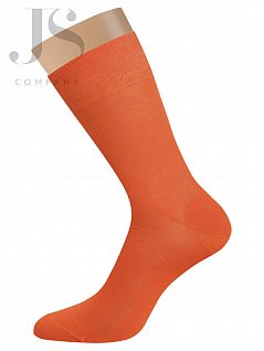 Прочные носки из мерсеризованного хлопка с усиленной пяткой Philippe Matignon JSPHM 701 (5 пар) orange phm распродажа