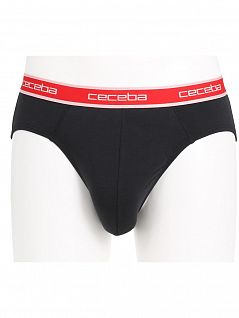 Трусы-брифы с поясной резинкой из хлопка и модала CECEBA FG020460 Антрацит