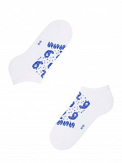 Хлопковые носки с полиамидом Burlington 21809 Bandana SN Белый 2000
