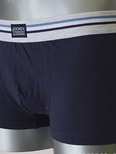 Набор однотонных боксеров на широкой резинке в полоску (3шт) JOCKEY 17302913cB11